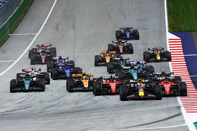 Start F1 #AustrianGP