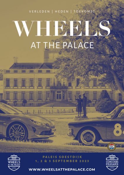 Wheels at the Palace event poster