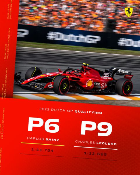 Ferrari @ Dutch GP 2023 Foto 3