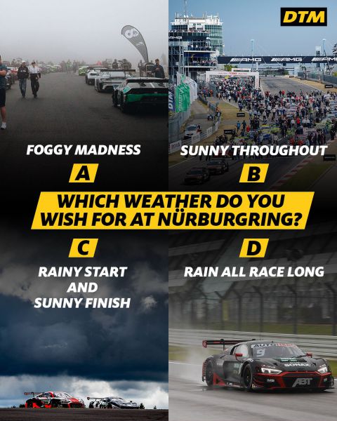 DTM Nürburgring foto 4 onvoorspelbaar weer