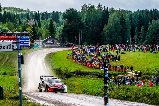 Secto Rally Finland zaterdag foto 12 Toyota