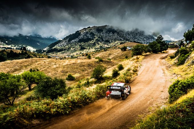 FIA World Rally Championship Acropolis Rally 2023 foto 19 achterkant