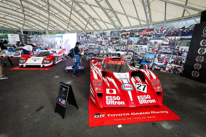 FIA World Endurance Championship (WEC) 6 Hours of Fuji Toyota presentatie eerdere endurance modellen