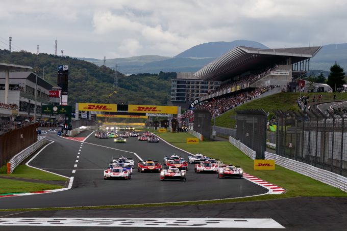 6 Hours of Fuji Toyota winnaar en WEC kampioen 2023 startfoto