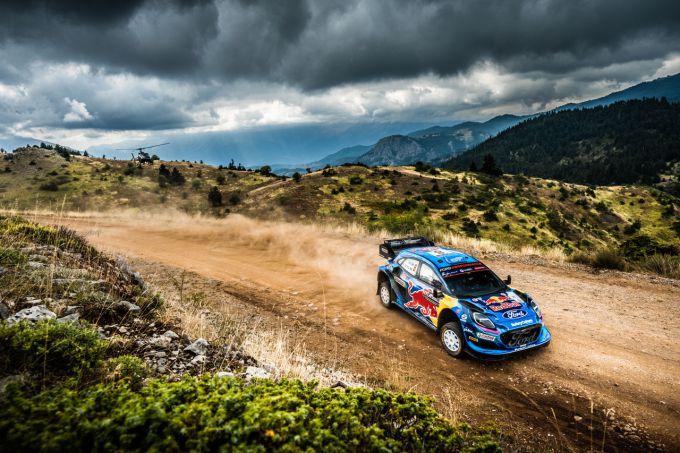 FIA World Rally Championship Acropolis Rally 2023 Ott Tänak M-Sport Ford Puma