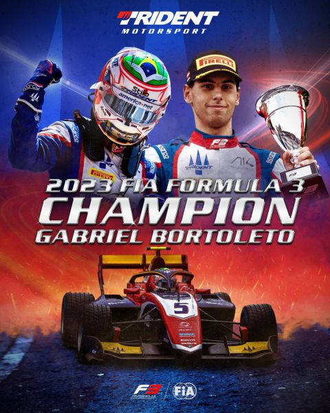 Gabriel Bortoleto Formule 3-kampioen na chaotische kwalificatie + UITSLAG