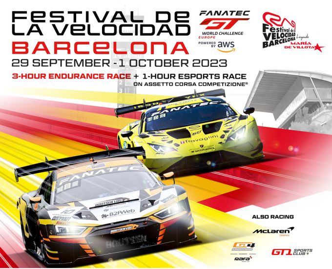 Event poster Fanatec GT Europe Endurance Cup 2023 Circuit de Barcelona-Catalunya