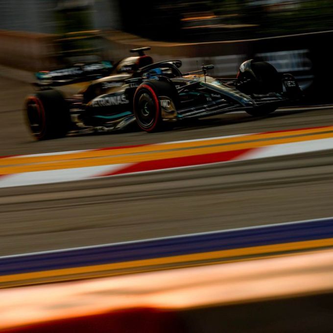 George_Russell F1 Mercedes Singapore 2023