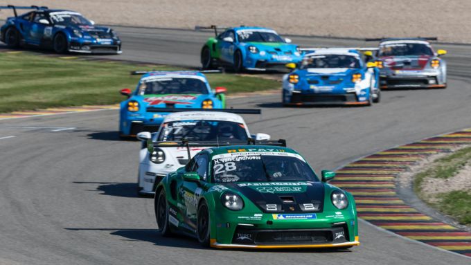 Porsche Carrera Cup Deutschland Sachsenring 2023 Huub van Eijndhoven
