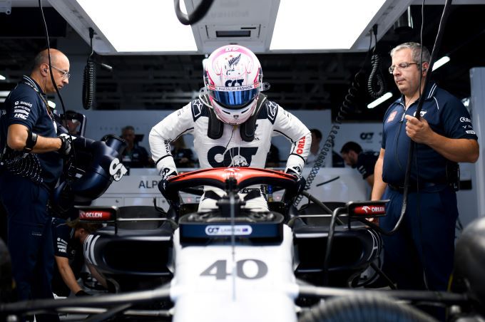 Liam Lawson F1 AlphaTauri welk stoeltje