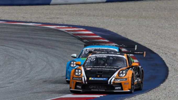 Porsche Carrera Cup Deutschland Larry ten Voorde actie Red Bull Ring Spielberg