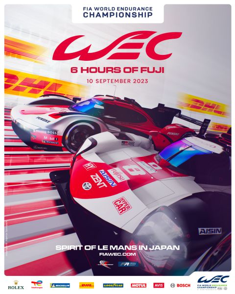 WEC 6 Hours of Fuji event poster