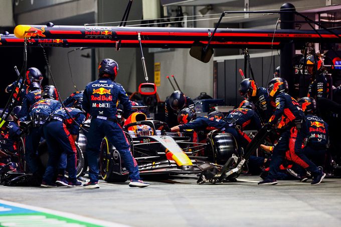 Red Bull pitstsop