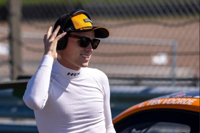 Porsche Carrera Cup Deutschland 2023 Sachsenring Larry ten Voorde portret