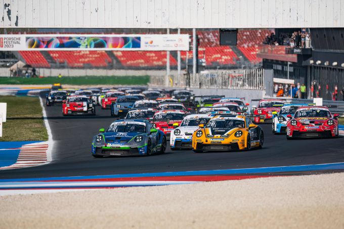 Porsche Carrera Cup Italia Larry ten Voorde foto 5