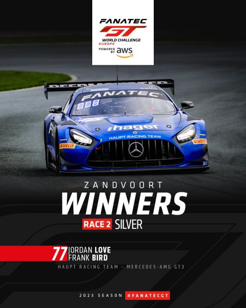 Fanatec GT World GT Championship EU powered by AWS Sprint Cup Round 10<br />
Circuit Zandvoort Foto Nr6