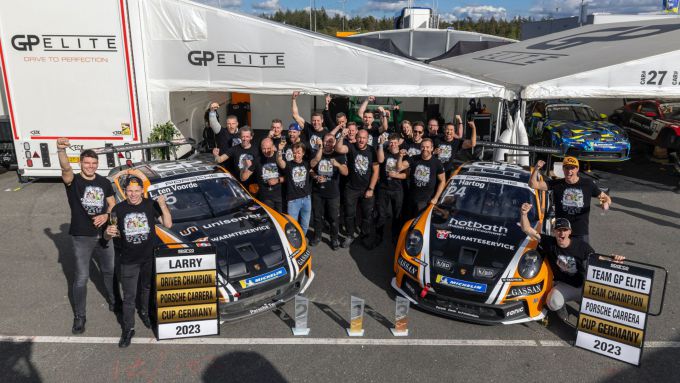 Porsche Carrera Cup Deutschland 2023 seizoensfinale Hockenheimring foto 8