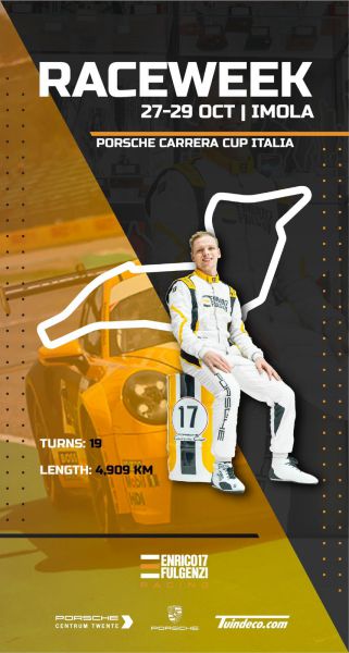 Porsche Carrera Cup Italia Larry ten Voorde foto 7