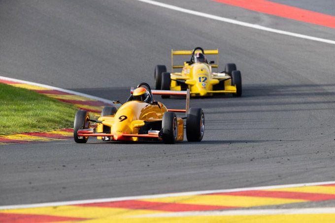 In de Formule Opel-klasse waren Ralf Goral en David Schneider aan elkaar gewaagd en wonnen allebei een race op Spa-Francorchamps
