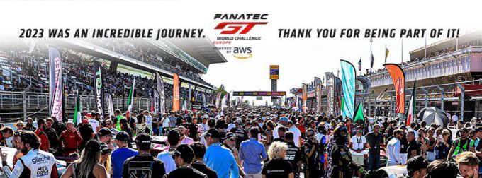 Fanatec GT World GT Championship EU powered by AWS Sprint Cup Round 10 Circuit Zandvoort Foto Nr8 Thank you great journey