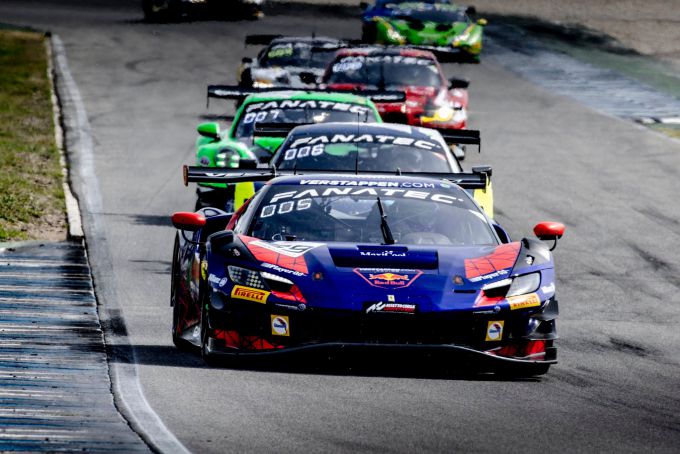 Fanatec GT Europe-seizoen 2023 CM.com Circuit Zandvoort Foto 2 Thierry Vermeulen Ferrari 296 GT3 Verstappen.com