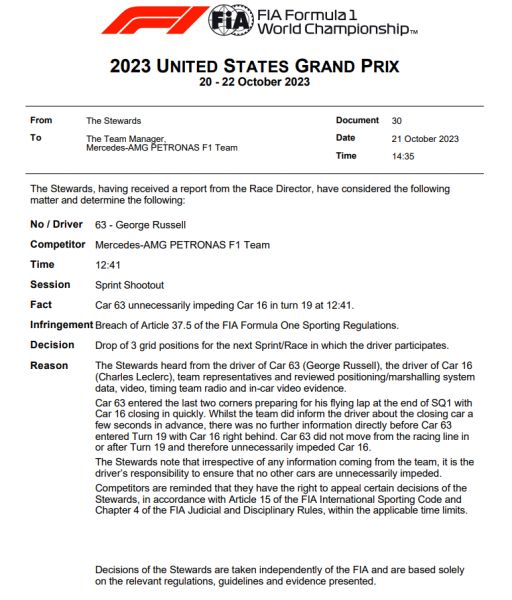 Russell Penalty