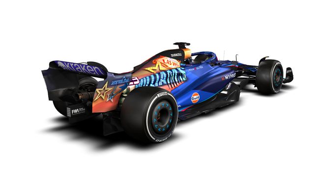 Williams Racing Las Vegas livery