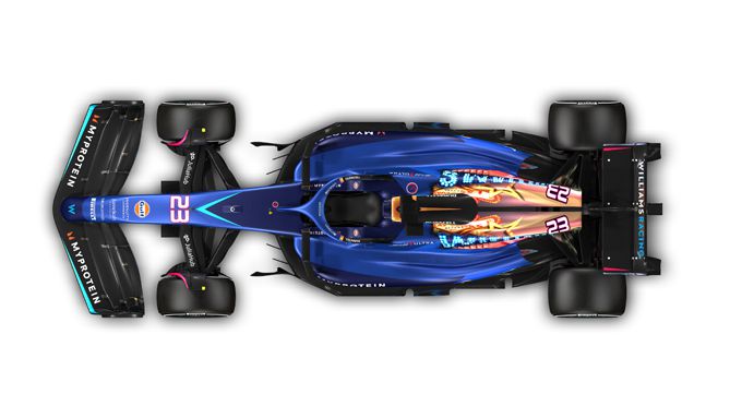 Williams Racing Las Vegas livery