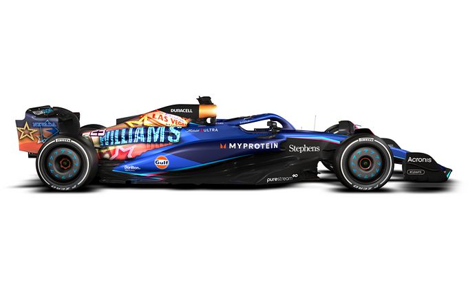Williams Racing Las Vegas livery