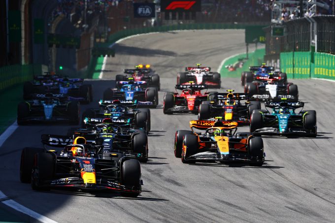 Max Verstappen start F1 do Brasil