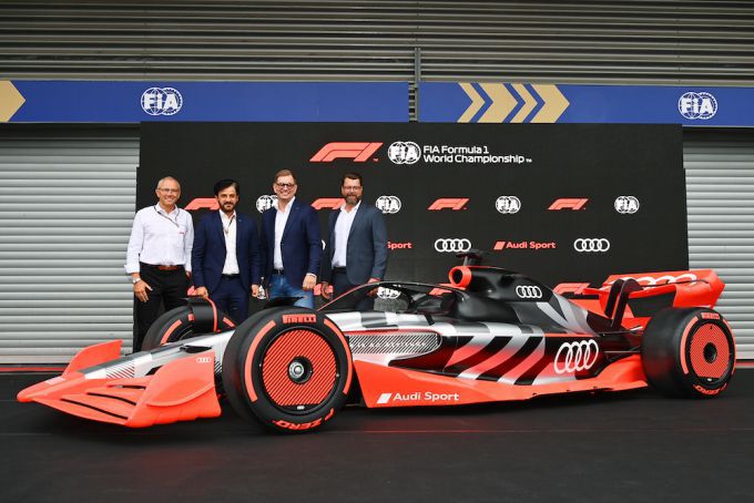 Audi F1 presentatie Spa