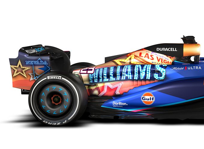Williams Racing Las Vegas livery