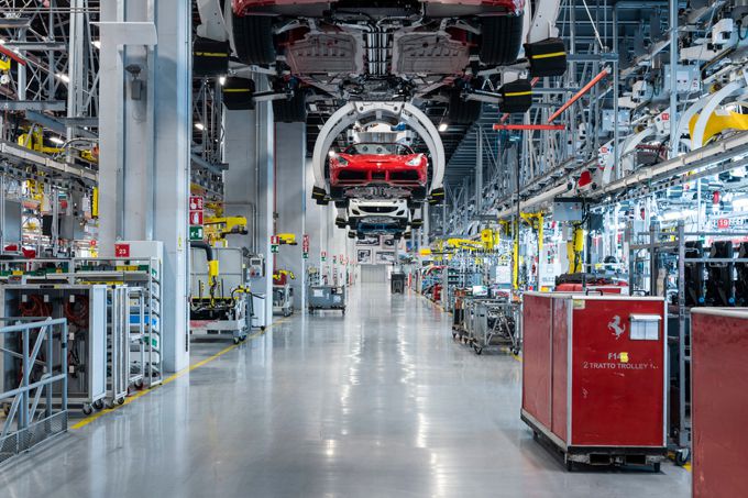 Ferrari plant Maranello Ferrari SpA