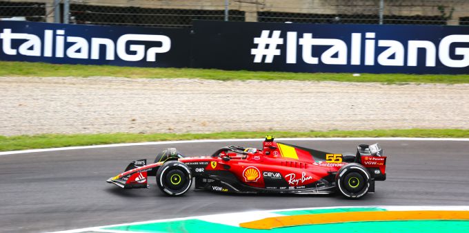 Carlos Sainz F1 Ferrari GP Monza 2023 RX foto Peter Vader