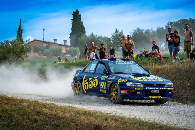 Subaru Impreza Groep A van Colin McRae