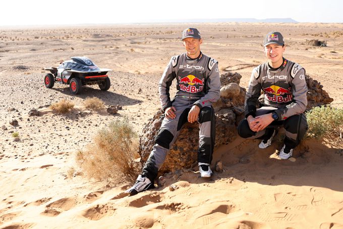 Team Audi Sport Dakar Rally 2024