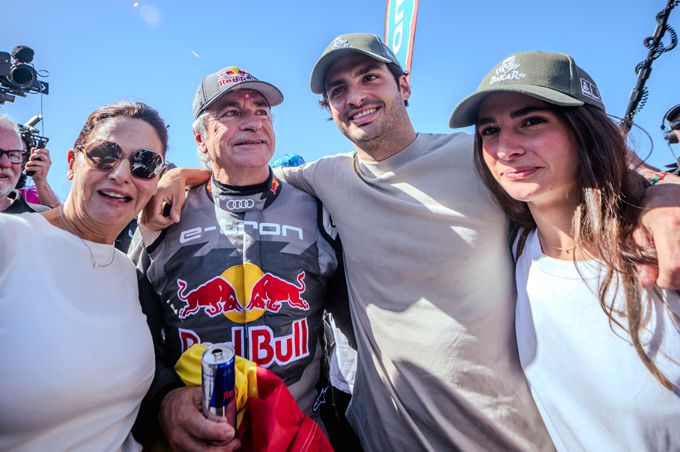 Carlos Sainz en familie