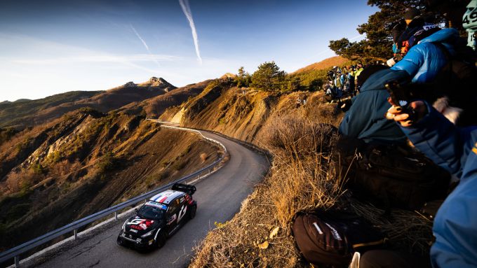 Rally Monte Carlo 2024 Toyota vergezicht
