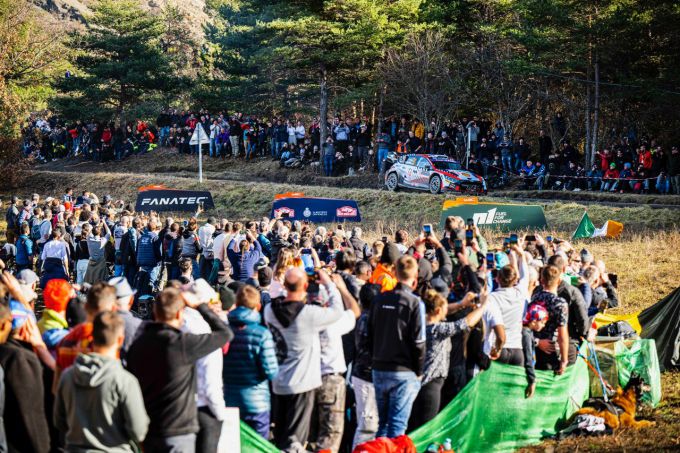 Rally Monte Carlo 2024 Thierry Neuville/Martijn Wydaeghe Hyundai i20 N Rally1 HYBRID