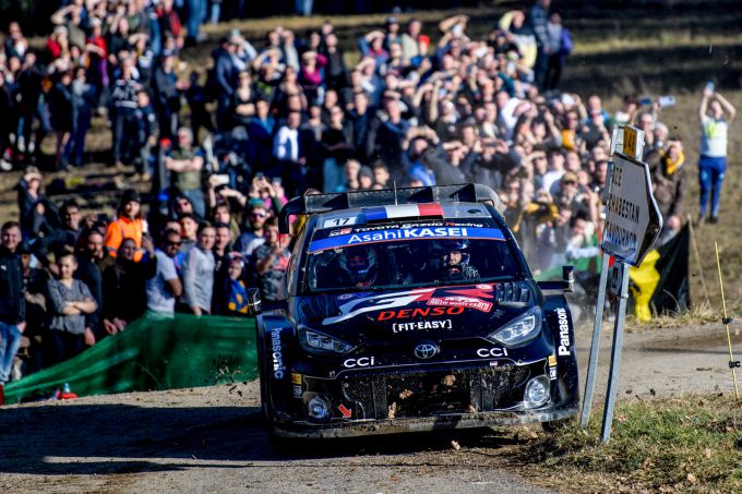 Rally Monte Carlo 2024 Sébastien Ogier/Vincent Landais Toyota GR YARIS Rally1 HYBRID