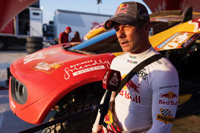 Bahrain Raid Xtreme, Loeb en Lurquin