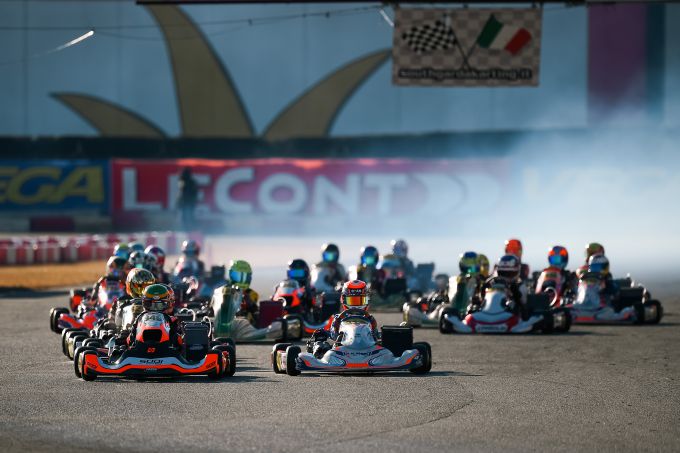 Dean Hoogendoorn start WSK
