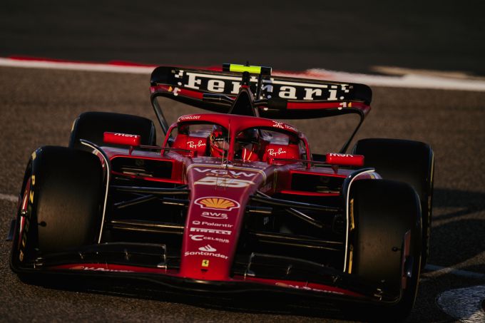 Ferrari on track F1 Sakhir