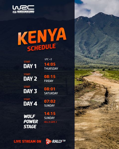 FIA WRC Safari_Rally_2024 tijdschema Foto 7