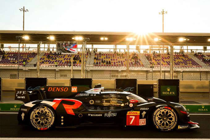 Qatar 1812 KM Toyota Gazoo Racing Nr7 Nyck de Vries Foto 5