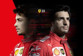 Charles Leclerc Carlos Sainz F1 Ferrari