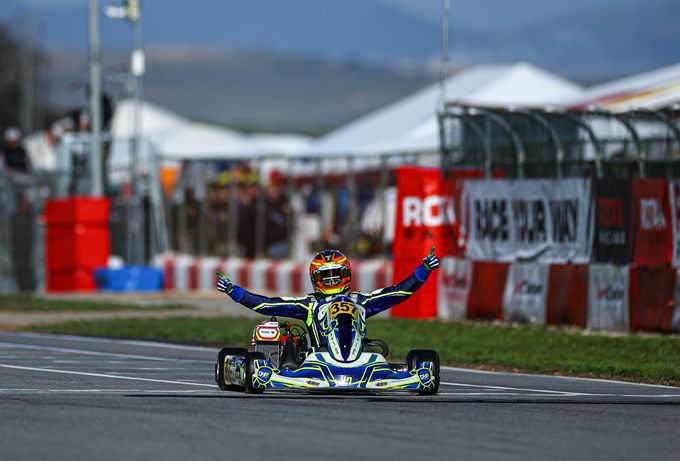 Jayden Thien wint Rotax Max Winter Cup in Campillos