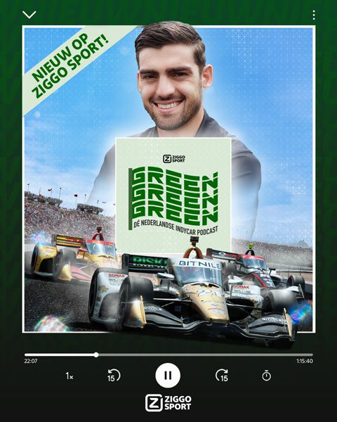Nederlandse IndyCar-ster Rinus ‘VeeKay’ van Kalmthout