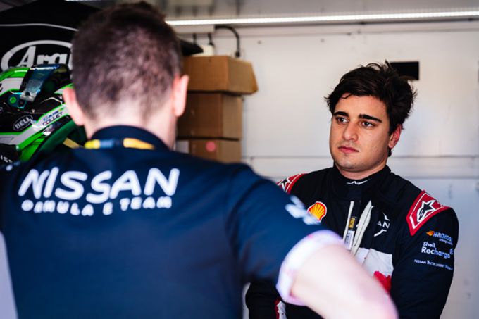 Caio Collet, reserve- en simulatorcoureur, Nissan Formule E-team