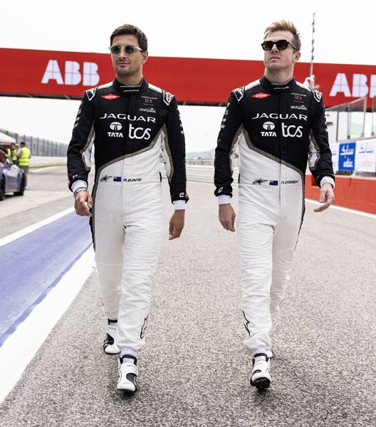 Jaguar TCS Racing - Mitch Evans - Nick Cassidy